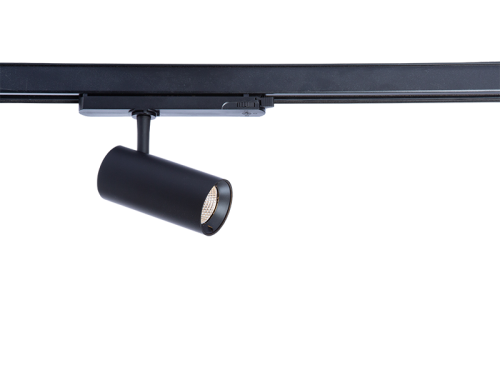 LED 3Phasen-Stromschienenstrahler COB | schwarz | 8W | 2700K | 660lm | 40° | dimmbar |