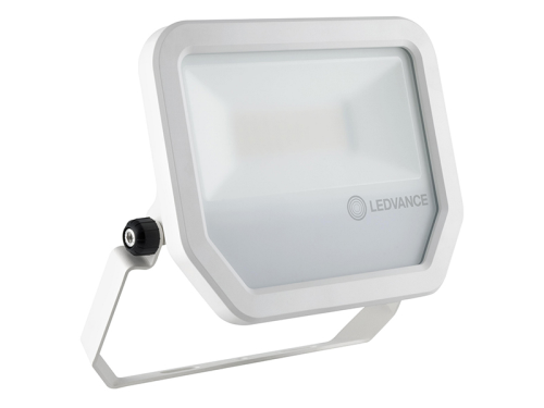 LED Floodlight outdoor weiß | 50W | 5500lm | warmweiß 3000K | Abstrahlwinkel: 100° | 230V | IP65 | Ra>80% | BxHxT= 218x206x46mm