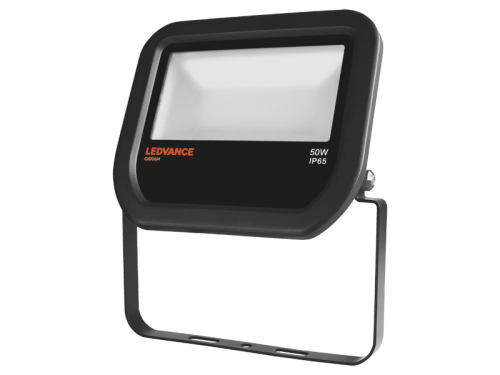 LED Floodlight outdoor schwarz Multi Lumen | 41W/27W | 5500lm/3670lm | warmweiß 3000K | Abstrahlwinkel: 100° | 230V | IP66 | Ra>80% | BxHxT= 201x179x43mm