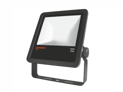 LED Floodlight outdoor schwarz, 15000lm, 6683cd, neutralweiß 4000K, 135W, Abstrahlwinkel: 100°, 230V, IP65