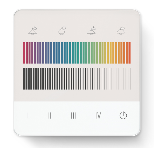 DALI-2 Touchpanel PS-G07A mit Busversorgung DALI PS (70mA)