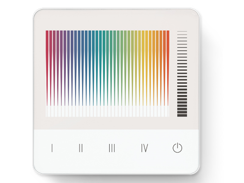 DALI-2 Touchpanel PS-G09A mit Busversorgung DALI PS (70mA)