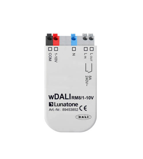 wDALI RM8 1-10V PWM + Transmitter 86459587-TM