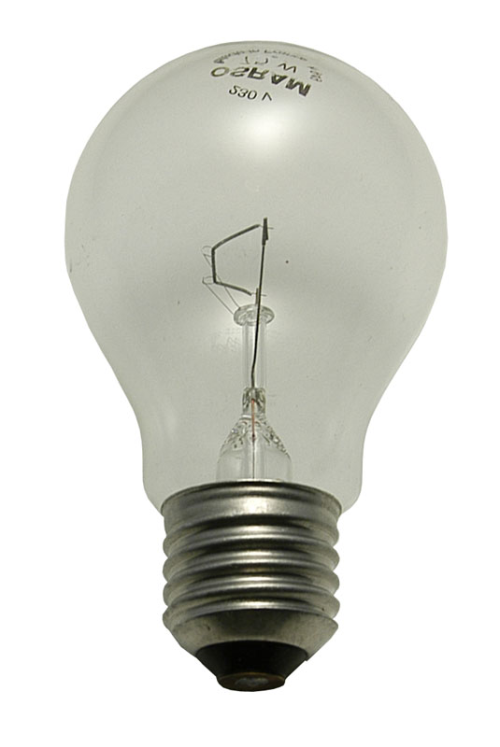 Glühlampe normal 230V 15W E27 klar (A CL