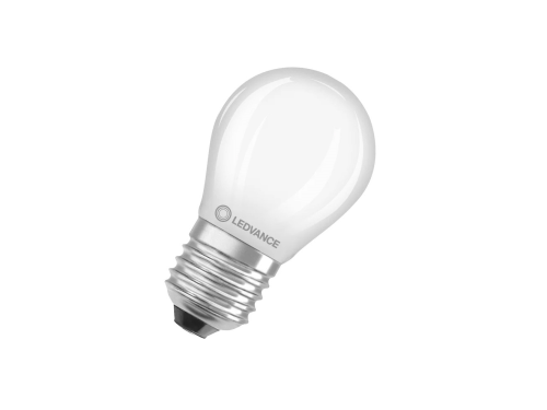 LED-Glühfaden Lampe matt DIM | Classic P40 | 230V | E27 | 4,8W (40W) | warmweiß 2700K | 470lm | DMxH=45x77mm | dimmbar