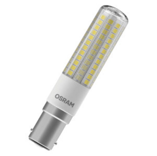 LED Special T Slim 75 LED Ceram | 8W | B15d | warmweiß 2700K | 1055 Lumen | Länge: 90mm / Durchmesser: 18mm | dimmbar