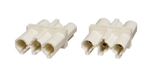 Adapter GST18/Stecker=ST18/Buchse weiß