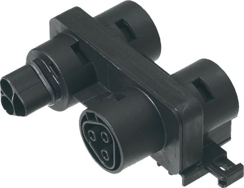 GESIS IP+ Verteilerbaustein 1E3A schwarz