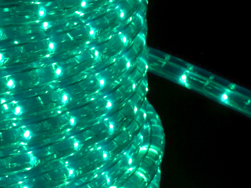 Lichtschlauch 13mm grün 230V