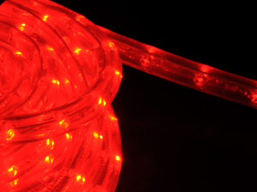 Lichtschlauch 13mm LED Standard 24V – rot