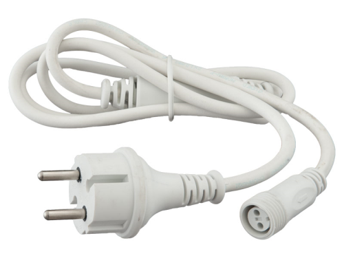 ProSystem Modular LED 230V | Anschlusskabel weiß | Länge: 1,5m | max. 360W |