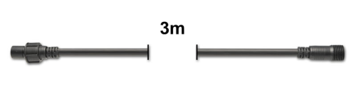 ProSystem Modular LED 230V | Verlängerung 3m | Gummi schwarz | IP65 |