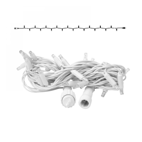 System36 Lichterkette | Verbindungsstring | 3m | 30 LEDs | 1,5W | 36VDC | superwarmweiß | Kabel weiß | IP65 |