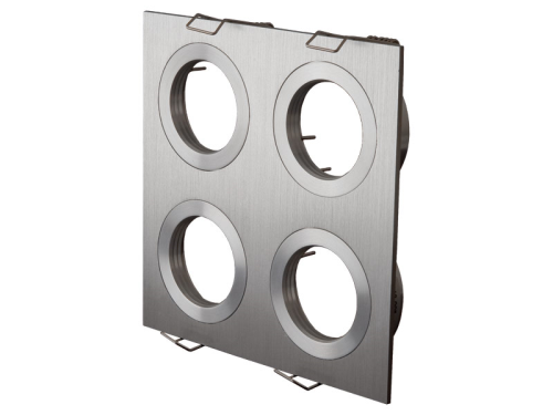ABVERKAUF: Einbauleuchte – Plate 80 – 4fach – MR16