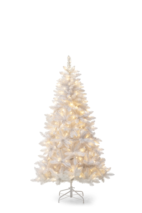 Tannenbaum weiß 180 | Höhe: 180cm | Durchmesser: 130cm | 180 LEDs warmweiß | Netzstecker 5m Zuleitung | Outdoor