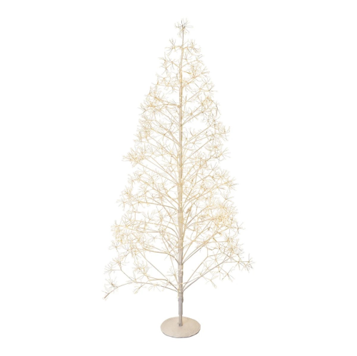 LED-Tree weiß 210 | Höhe: 210cm | Durchmesser: 40cm | 3000 LEDs | warmweiß | Outdoor |
