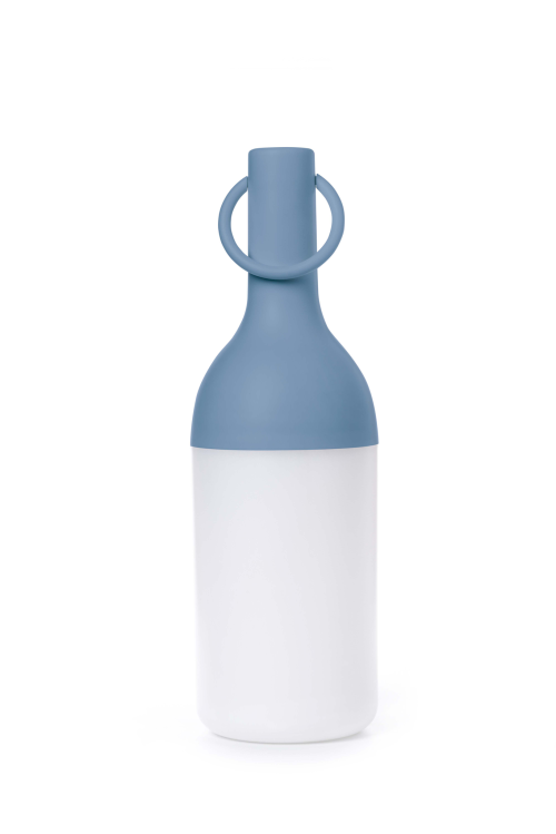 ELO Outdoor LED Akku Tischleuchte blau