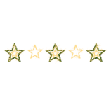 2D-Straßenfigur "Reisigsterne" | LED warmweiß | BxH: 600x110cm | 230V | 78W | IP44 |