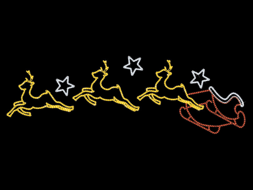 Rentiere – schmücken Straßen und Plätze